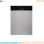 Máy rửa chén bán âm mặt đen HDW-HI60B, 15 bộ đồ ăn Châu Âu, 60 cm