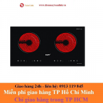 Bếp hồng ngoại đôi Kaff KF-073CC