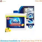 Dung dịch tẩy rửa máy rửa chén Finish Dishwasher Cleaner Lemon 250ml QT006774 - hương chanh - Chính hãng
