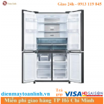 Tủ lạnh Sharp SJ-FX640V-SL 4 cánh cửa Inverter 575 lít - Chính hãng
