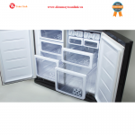 Tủ lạnh 4 cánh cửa Sharp J-Tech Inverter SJ-FX631V-SL 626L - Hàng chính hãng