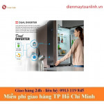 Tủ Lạnh Inverter Toshiba GR-RF532WE-PGV 500L - Hàng Chính Hãng