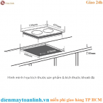 Bếp từ hồng ngoại Junger SIS-66 - Chính hãng