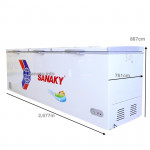 Tủ Đông Sanaky Inverter VH-1199HY3 - 3 cánh - Hàng chính hãng