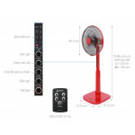 Quạt đứng Mitsubishi Electric MS-LV16S-RV-CY-RD - Chính hãng