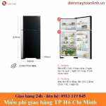 Tủ Lạnh Hitachi R-FG690PGV7X GBK Inverter 550 lít - Chính hãng