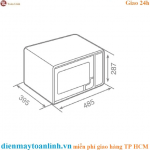 Lò vi sóng Teka MWE 210G 21 lít - Chính hãng
