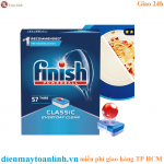 Hộp 57 viên rửa chén Finish Classic Dishwasher Tablets QT0368 - Chính hãng