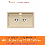 Bồn rửa chén bằng đá Blancozia 9/ 567.68.640 màu vàng - Chính hãng