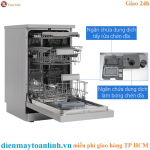 Máy rửa chén Galanz W45A3A401M-0E1 SS 11 bộ - Chính Hãng