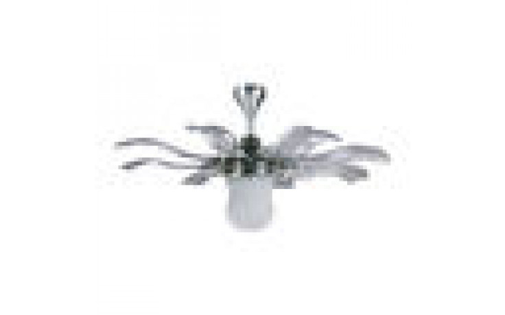 Quạt trần trang trí AlphaFan Vannus Crystal 85W (Đen)