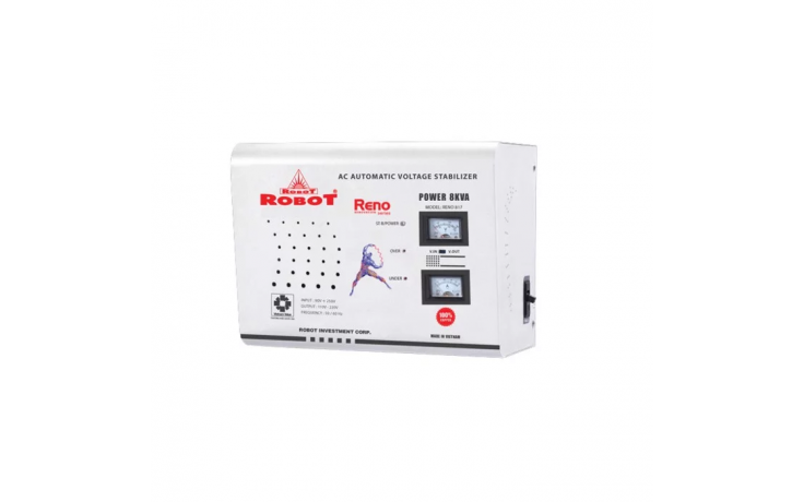Ổn áp 1 pha treo trường 8KVA - Robot