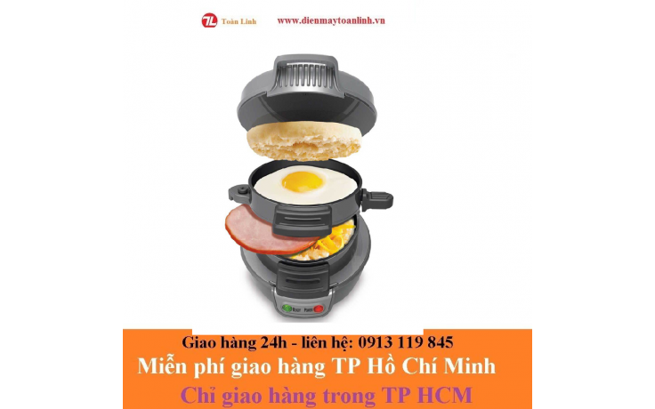 Máy Làm Đồ Ăn Sáng Sandwich Hamilton Beach - 25475-SAU - Hàng Chính Hãng