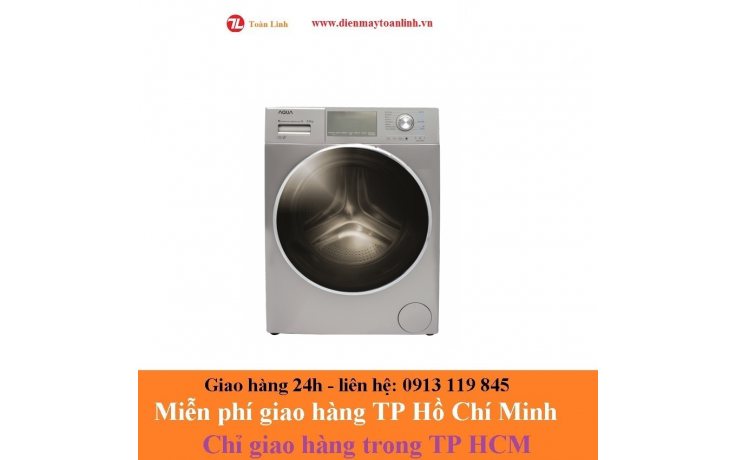 Máy giặt Aqua AQD-DD950E-S Inverter 9.5 kg - Chính Hãng