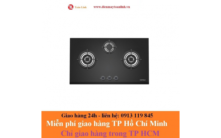 Bếp gas âm 3 vùng nấu Hafele HC-G863B 538.06.298