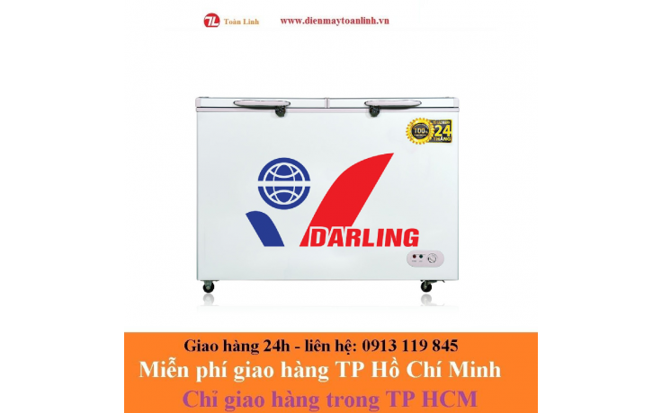 Tủ Đông Darling 370L DMF-3688WX