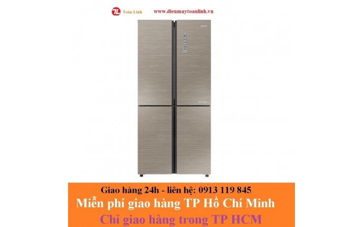 Tủ lạnh Aqua Inverter 456 lít AQR-IG525AM-GG - Ngừng kinh doanh