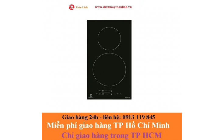 Bếp Âm Từ Đôi Electrolux EHH3320NVK - Hàng Chính Hãng
