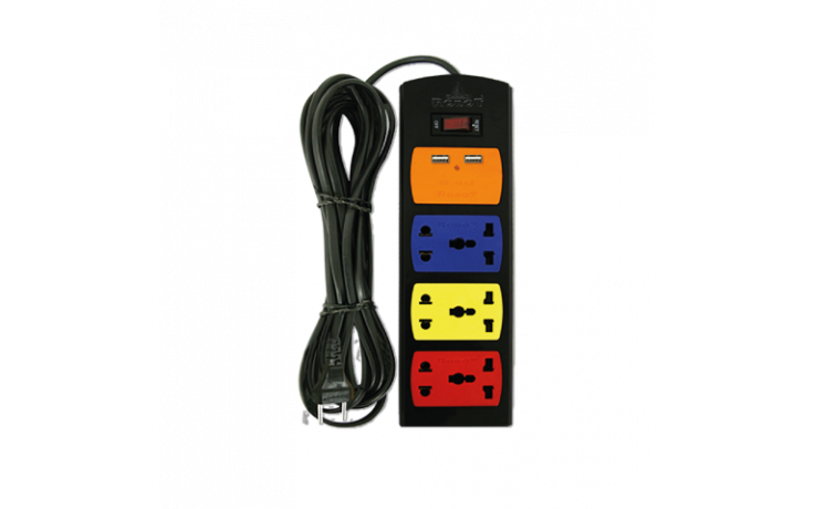 Ổ Cắm 3 Ổ 5 Chấu + USB SPECIAL 3S5U - Robot