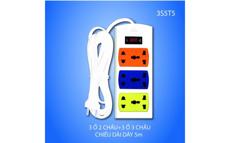 Ổ Cắm 3 Ổ 5 Chấu SPECIAL 3S5 - Robot