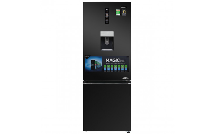 Tủ lạnh Aqua AQR-IW338EB BS Inverter 288 lít - Chính Hãng