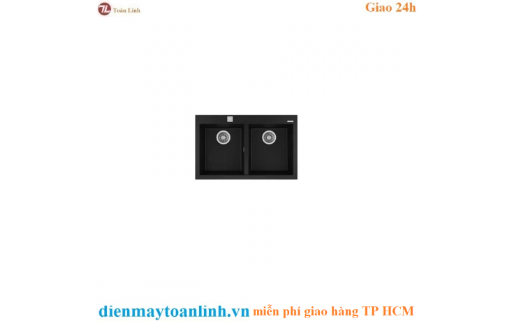 Chậu rửa bát Teka Forsquare 2B 790 Đen