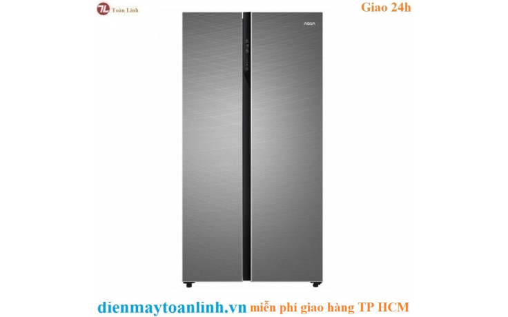 Tủ lạnh Aqua AQR-IG696FS GD Inverter 576 lít - chính hãng