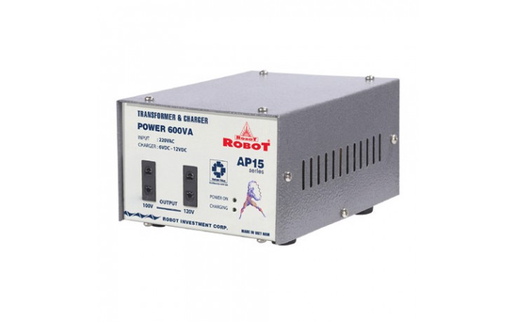 Biến thế đổi điện-sạc AP15 (Dây nhôm) -Robot