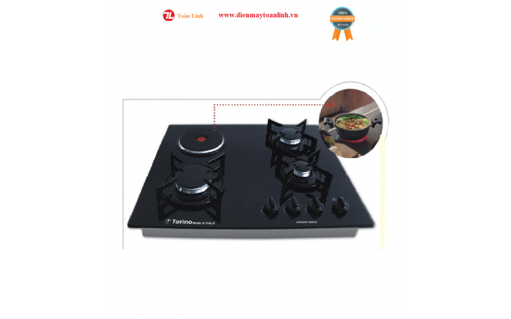 BẾP GAS TORINO C6031NRL 52NN  (CO6031 NRL 52NN OL21) - nhập Ý