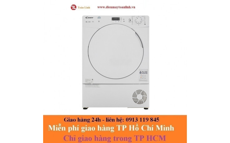 Máy sấy quần áo Candy CS C8LF-S - CSC8LF-S 8 Kg - Chính hãng