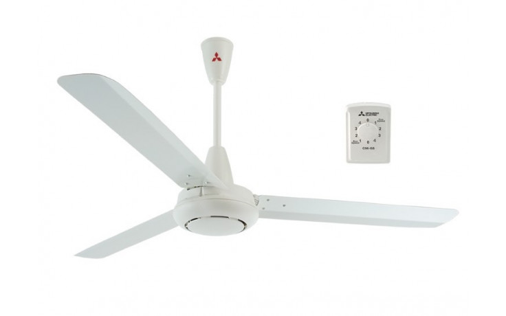 Quạt trần Mitsubishi Electric MS-C60GW 3 cánh  - Hàng chính hãng (trắng)