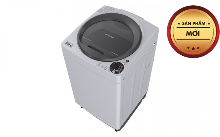 Máy giặt lồng PUMP-UP Sharp ES-V82PV-H 8.2 kg Model 2019 - Hàng chính hãng
