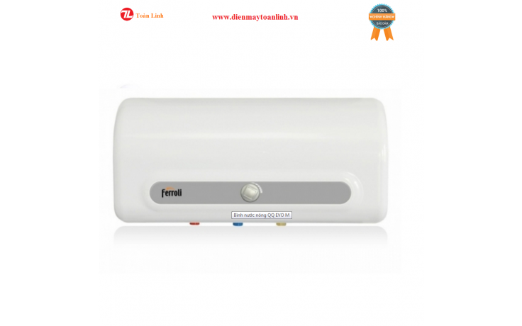 Máy tắm nóng Ferroli gián tiếp QQ EVO SE 15 lít - Chính hãng