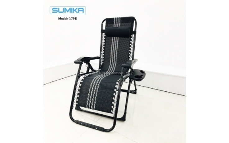 Ghế xếp thư giãn Sumika 179B (Khóa kim loại)