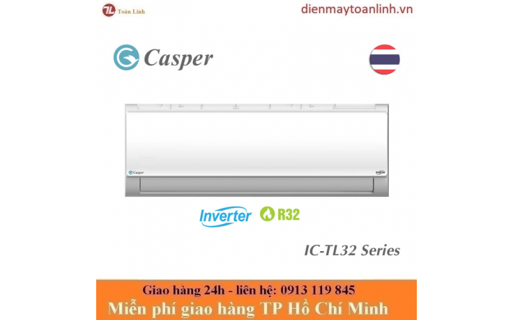 Máy lạnh Casper IC-09TL32 1.0 HP Inverter - Chính Hãng