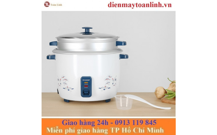 Nồi cơm điện Sharp KSH-D22SV-CH nắp rời 2,2 Lít - Chính hãng