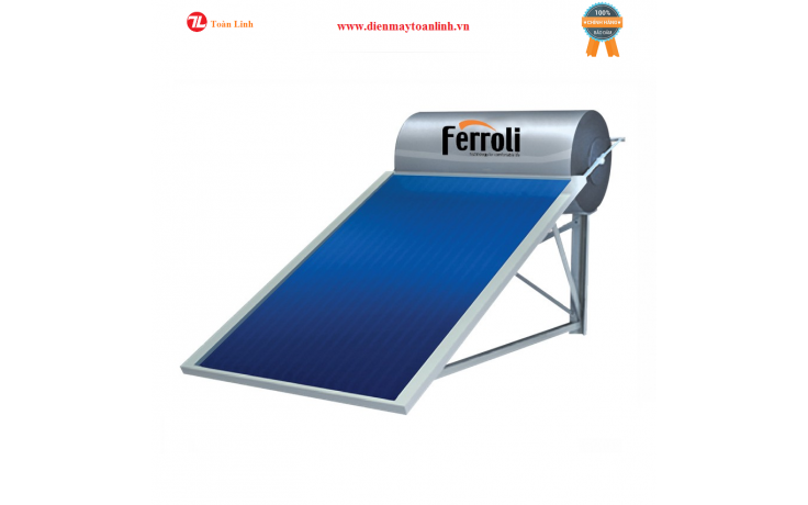 Bình tắm Ferroli Ecotop năng lượng mặt trời 120 lít - Ngừng kinh doanh