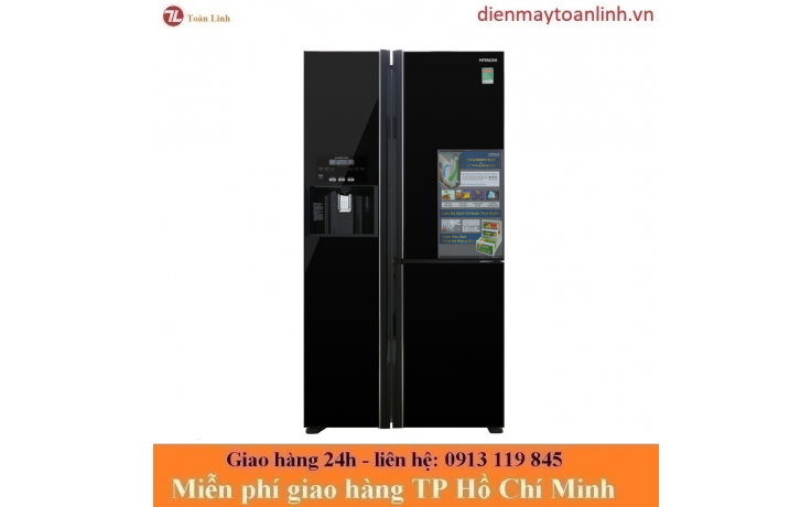 Tủ Lạnh Hitachi R-FM800GPGV2 GBK Inverter 584 lít - Chính hãng