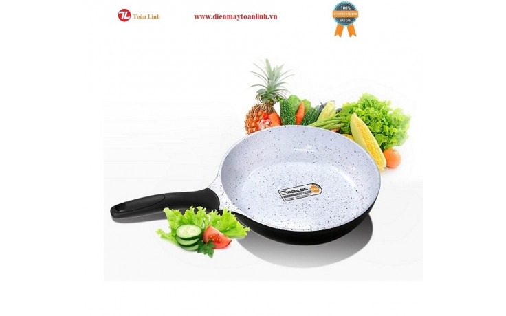 Chảo từ men Đức Rapido RP24-RF đáy phẳng 24 cm - Hàng chính hãng