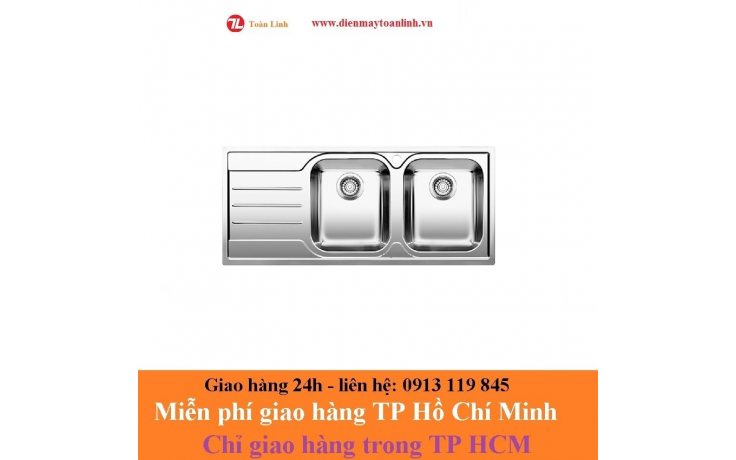 Bồn rửa chén inox Blanco Dinas 8S