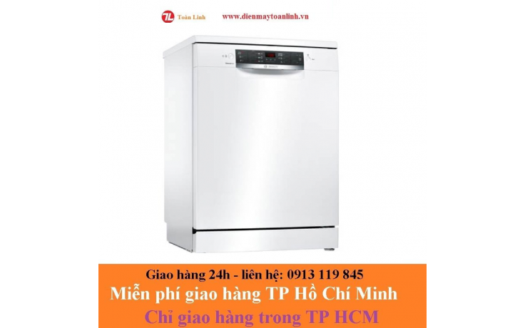 Máy rửa chén Bosch SMS46GW01P (12 bộ )- Chính Hãng