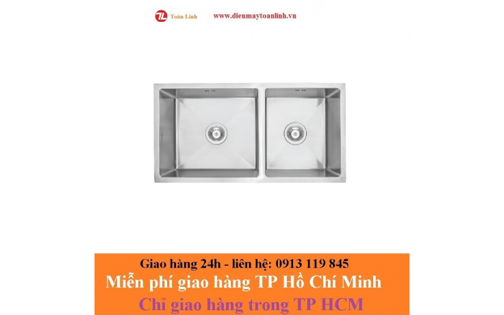 Bồn rửa chén inox Hafele Valerian HS-SD8745/ 567.23.040 - Chính hãng
