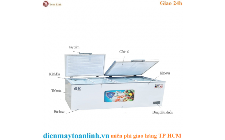 Tủ đông Sumikura SKF-600DI - Chính hãng