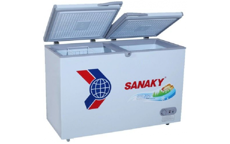 Tủ đông dàn đồng Sanaky VH-2599W1 ( 2 Chế Độ Đông, Mát) - Hàng chính hãng
