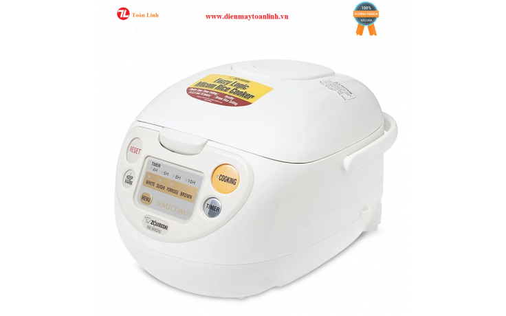 Nồi cơm điện tử Zojirushi ZONC-NS-WXQ18-WB 1,8 Lít - Chính hãng
