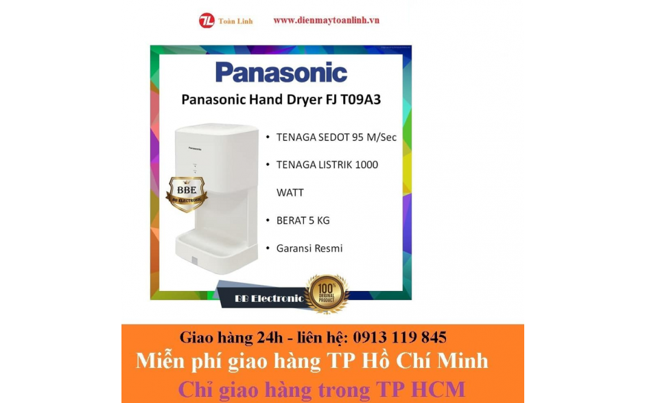 Máy sấy tay Panasonic FJ-T09A3