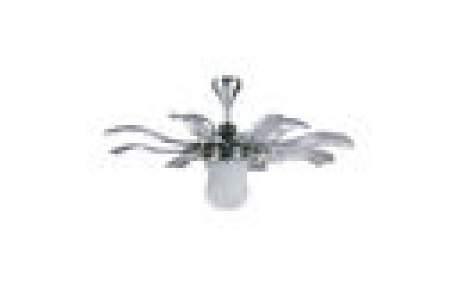 Quạt trần trang trí AlphaFan Vannus Crystal 85W (Đen)