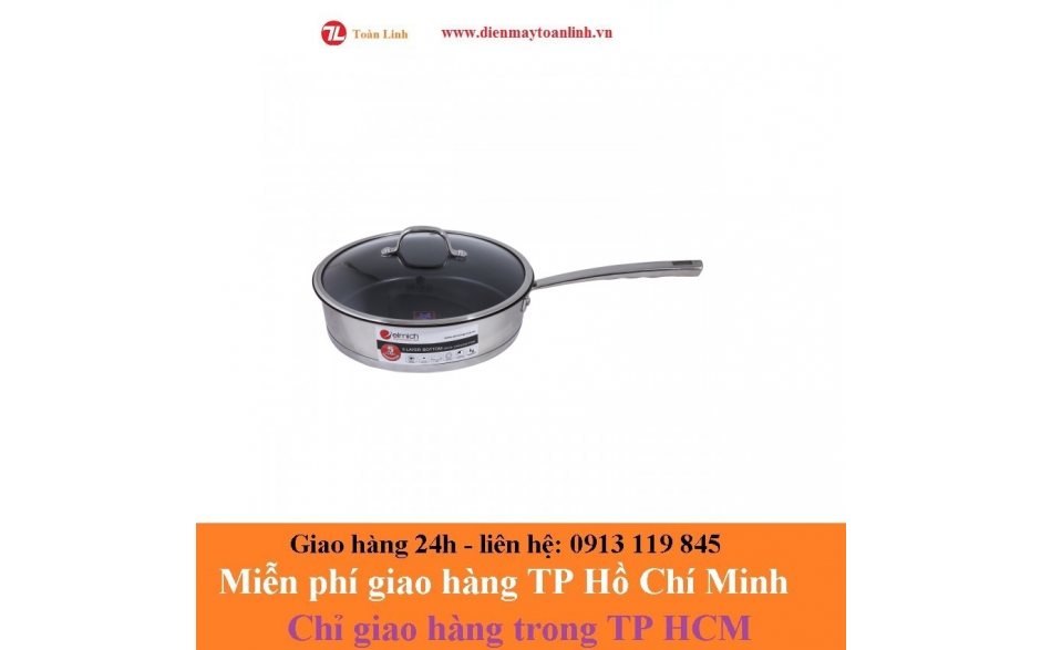 Chảo Chống Dính Inox 304 Elmich Zeus EL0978 (28cm)