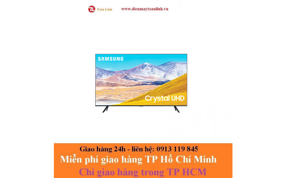 Tivi Samsung 43TU8100 Smart 4K 43 Inch  - Hàng chính hãng