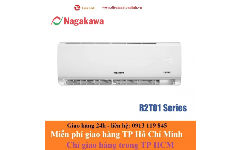 Máy Lạnh Inverter Nagakawa NIS-C12R2T01 (1.5HP) - Hàng Chính Hãng